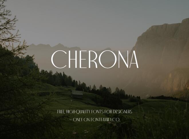 Cherona Font