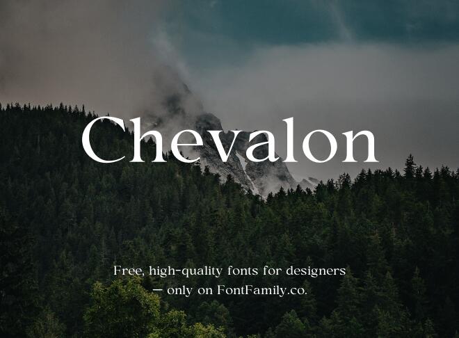 Chevalon Font