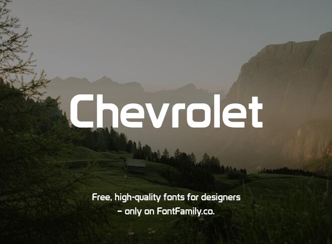 Chevrolet Font