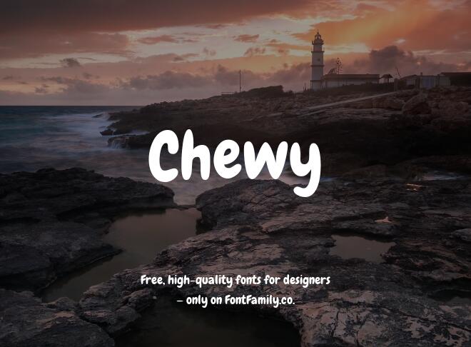 Chewy Font