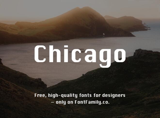 Chicago Font