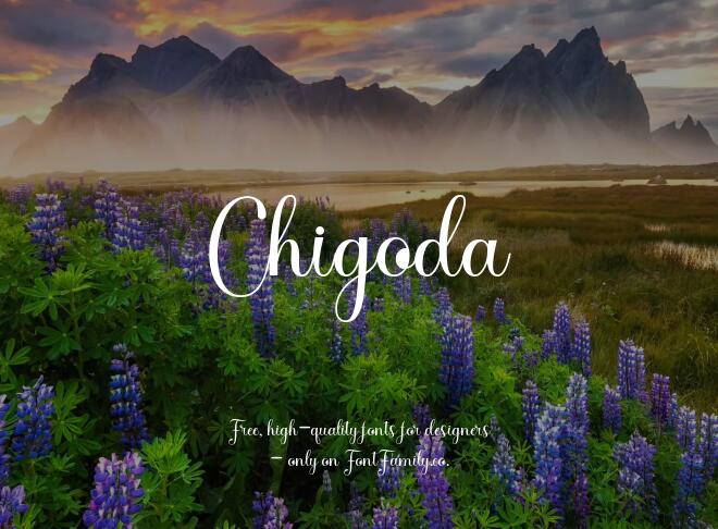 Chigoda Font
