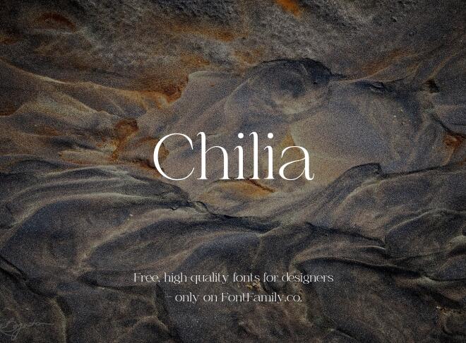 Chilia Font