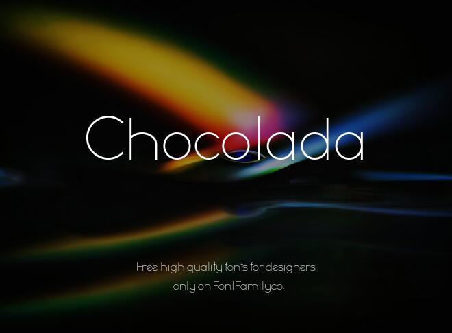 Chocolada Font