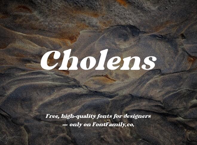 Cholens Font