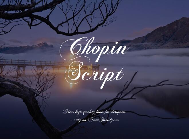 Chopin Script Font