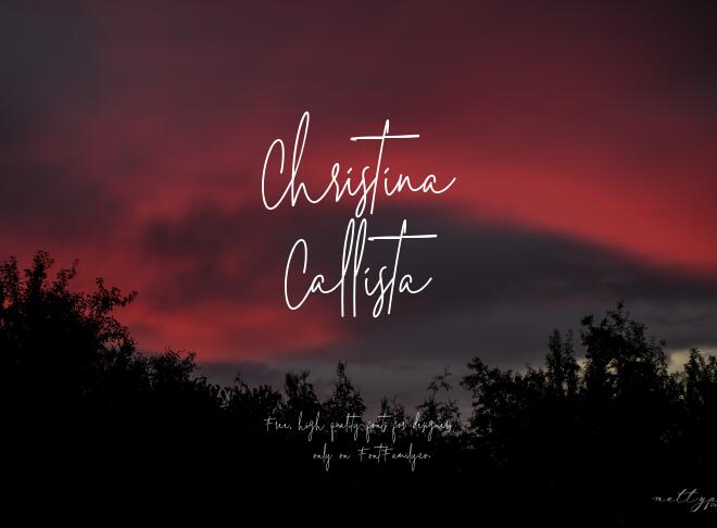 Christina Callista Font