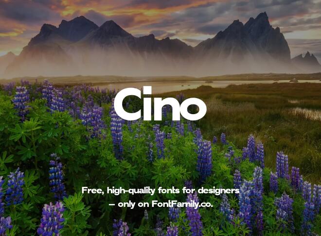 Cino Font