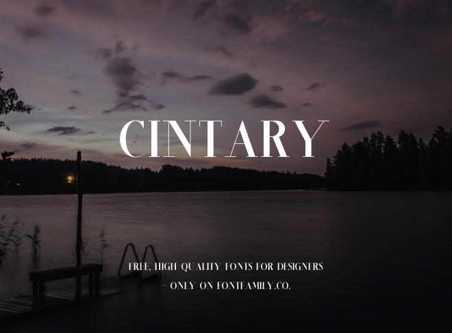 Cintary Font