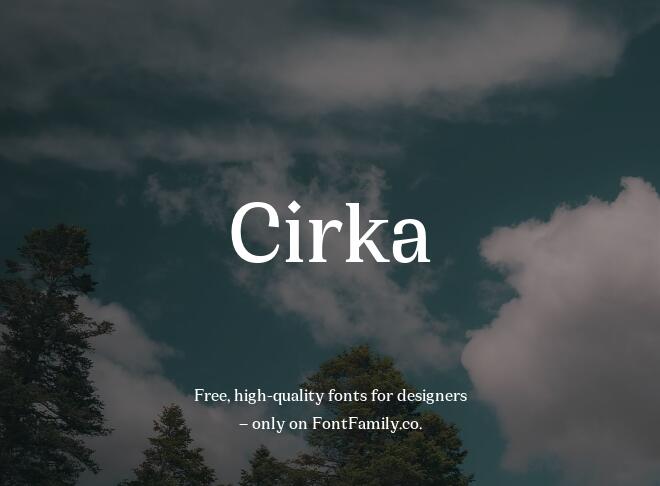 Cirka Font