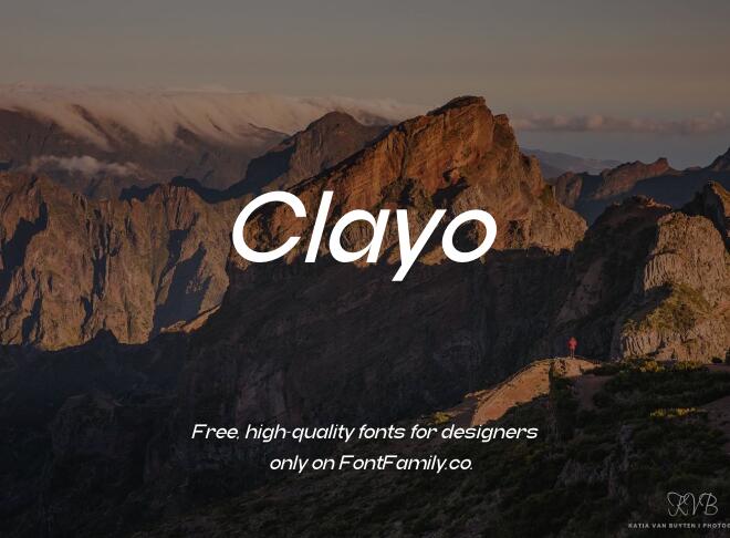 Clayo Font