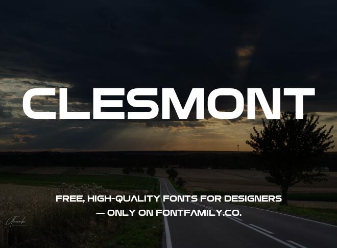 Clesmont Font