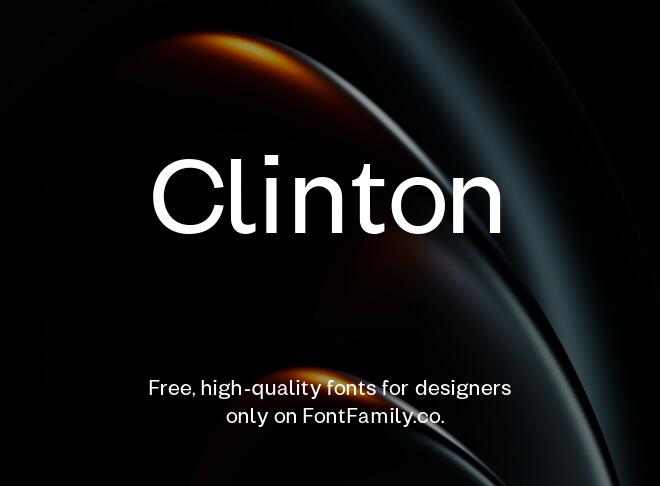 Clinton Font