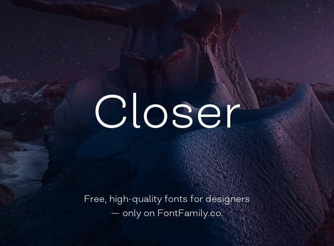 Closer Font