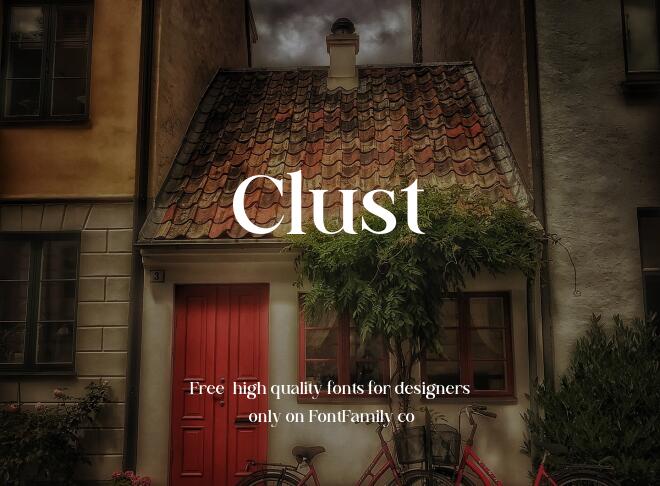 Clust Font