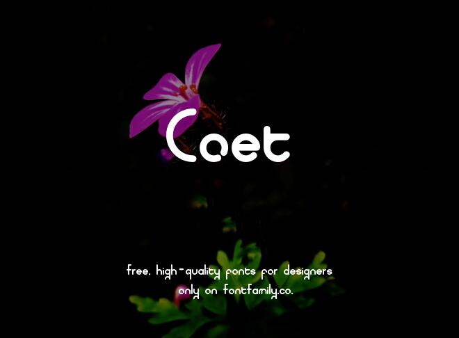 Coet Font