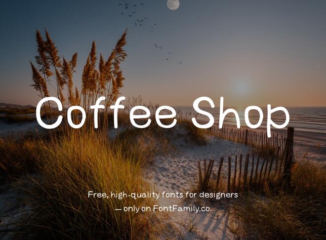 Coffee Shop Font