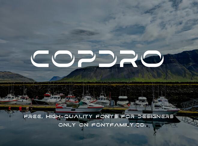 Copdro Font