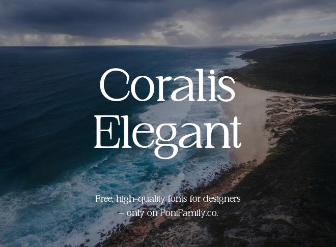 Coralis Elegant Font