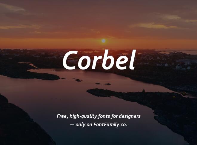 Corbel Font