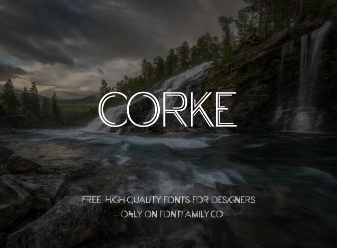 Corke Font