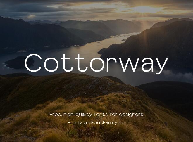 Cottorway Font
