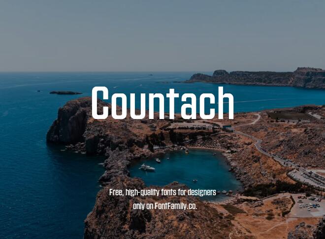 Countach Font