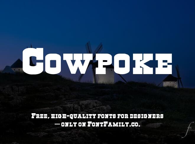 Cowpoke Font