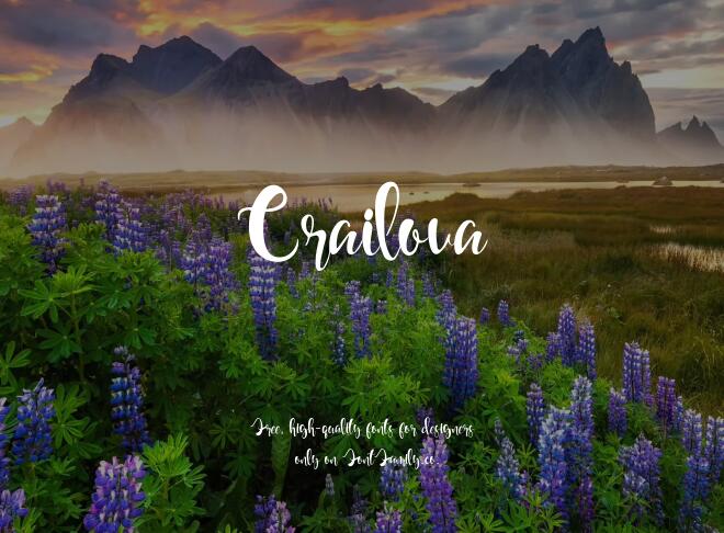 Crailova Font