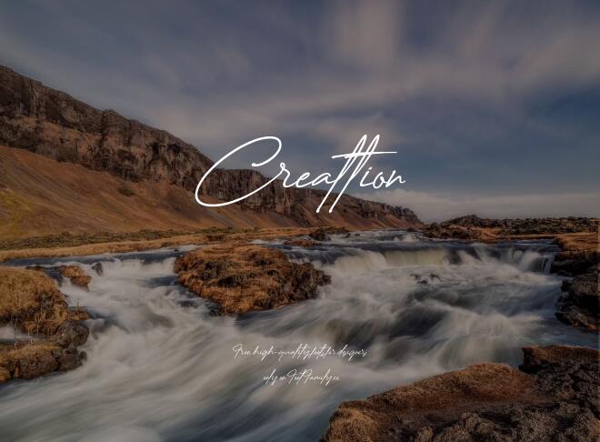 Creattion Font
