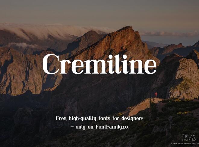 Cremiline Font