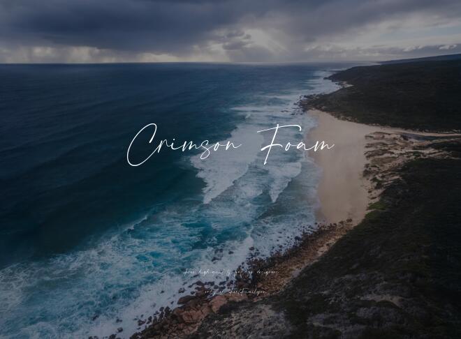 Crimson Foam Font