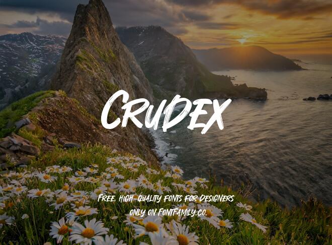 Crudex Font