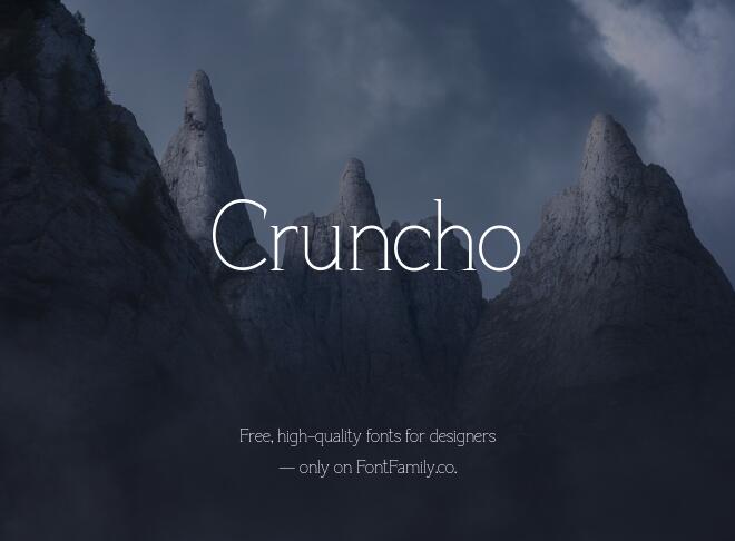 Cruncho Font