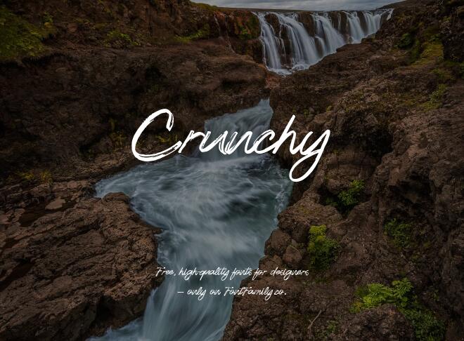 Crunchy Font