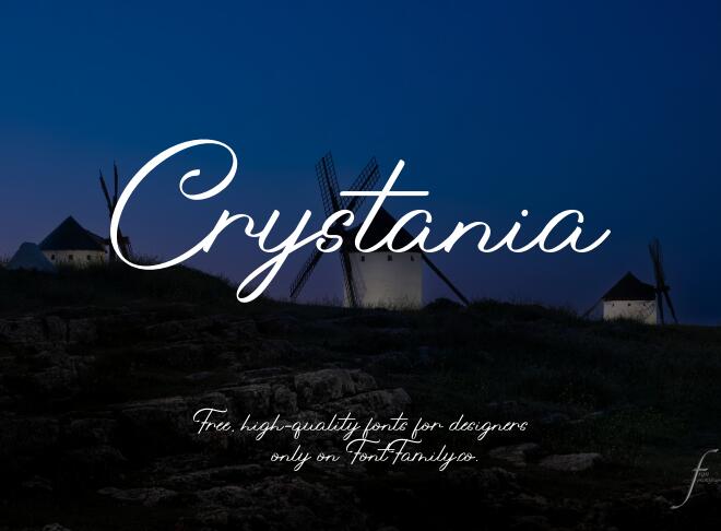 Crystania Font