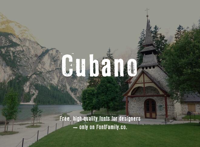 Cubano Font