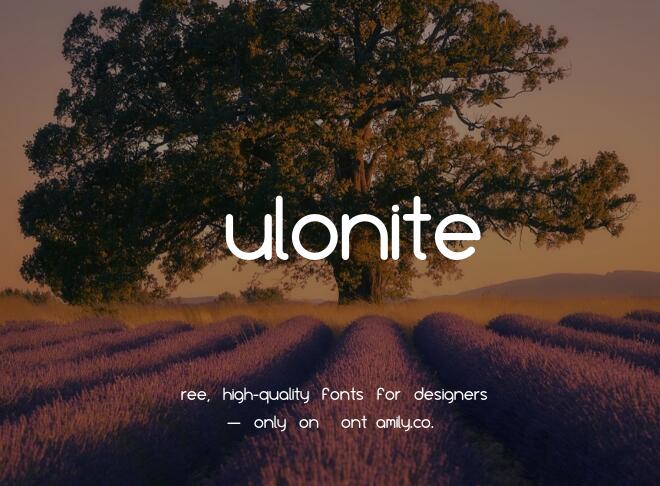 Culonite Font