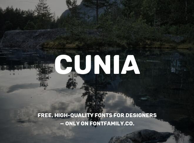 Cunia Font
