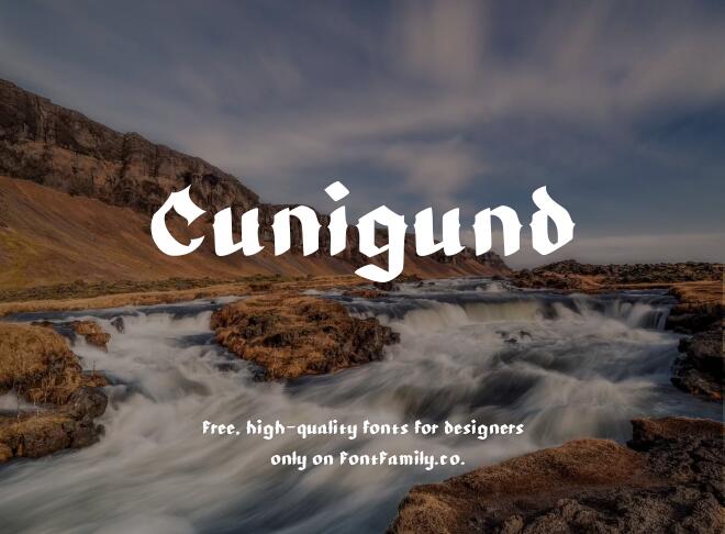 Cunigund Font