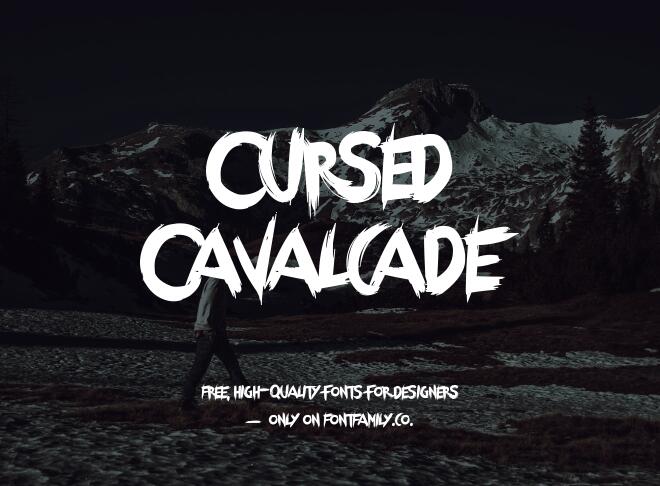 Cursed Cavalcade Font