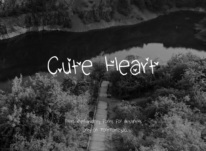 Cute Heart Font