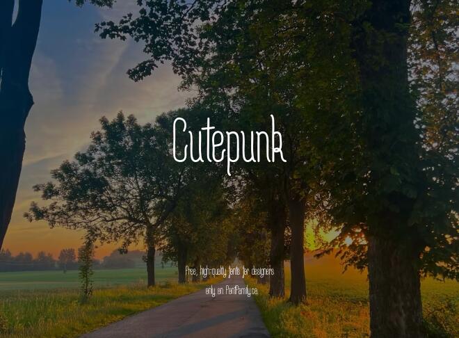 Cutepunk Font
