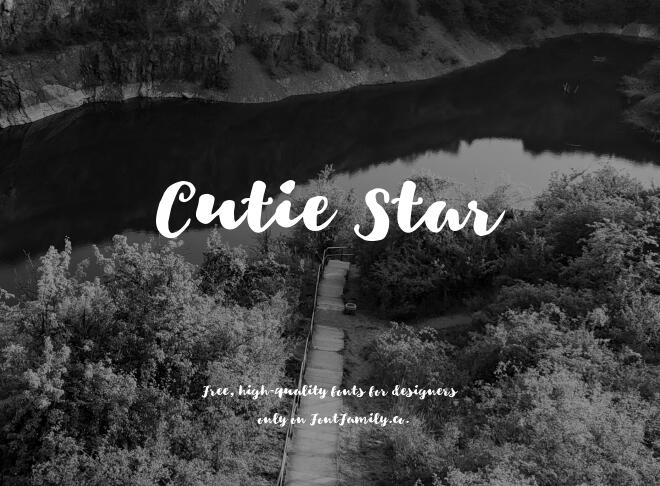 Cutie Star Font