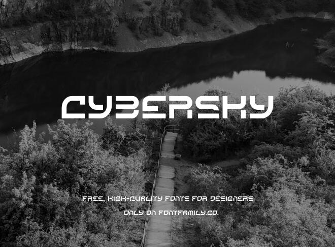 Cybersky Font
