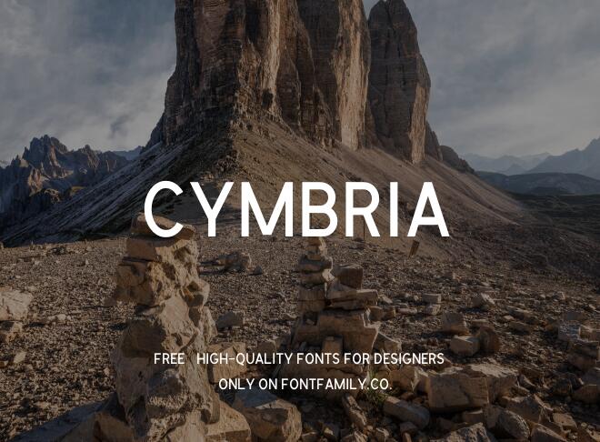 Cymbria Font