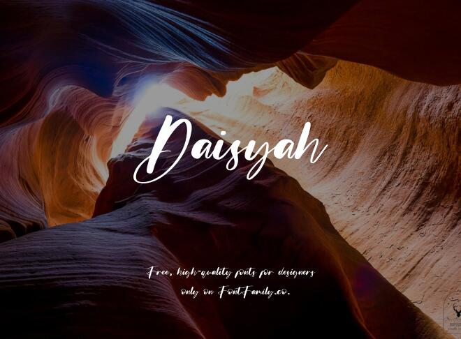 Daisyah Font