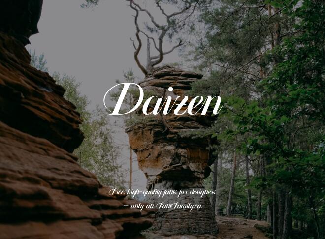 Daizen Font