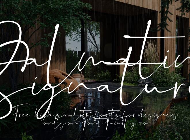 Dalmatins Signature Font