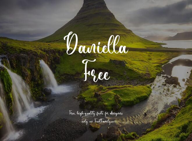 Daniella Free Font